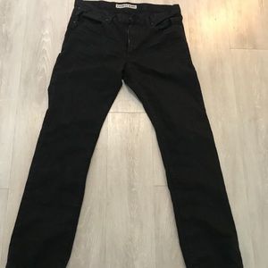 Men’s black express jeans like new